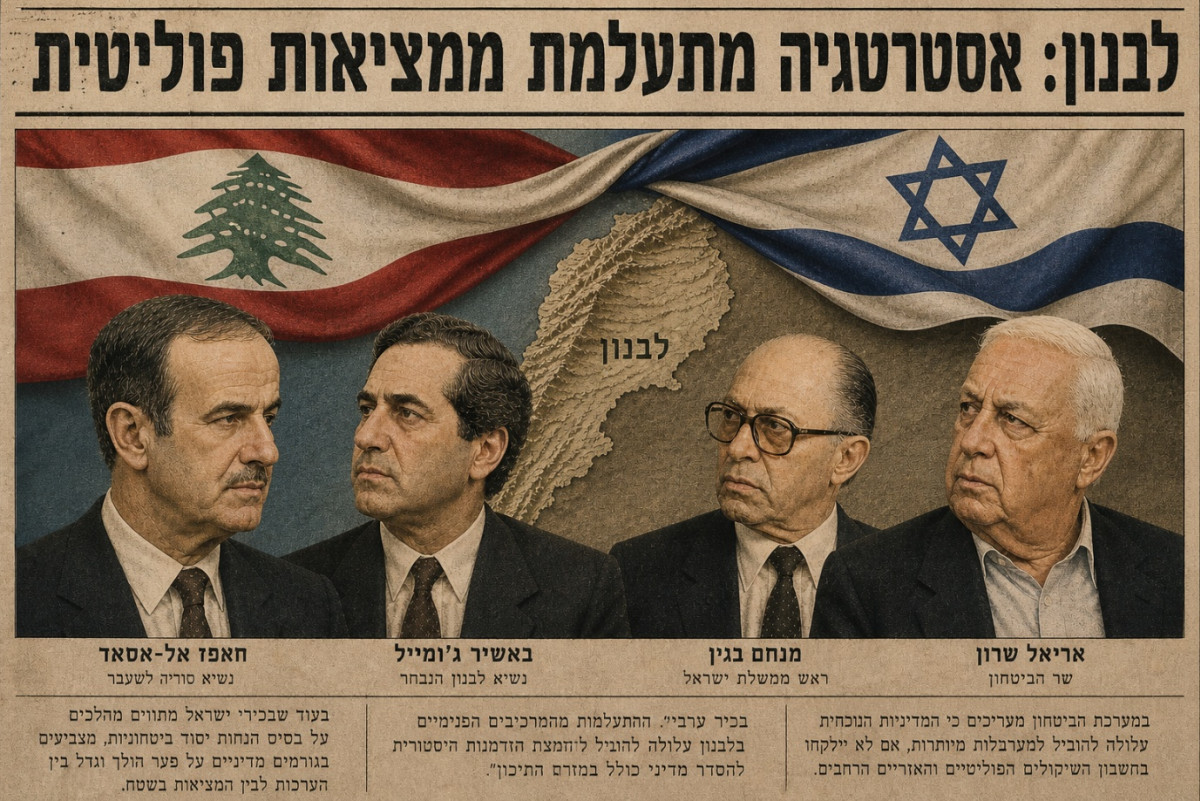 הניסיון ב-1982 נכשל: האם ישראל תנסה שוב את המהלך בלבנון?