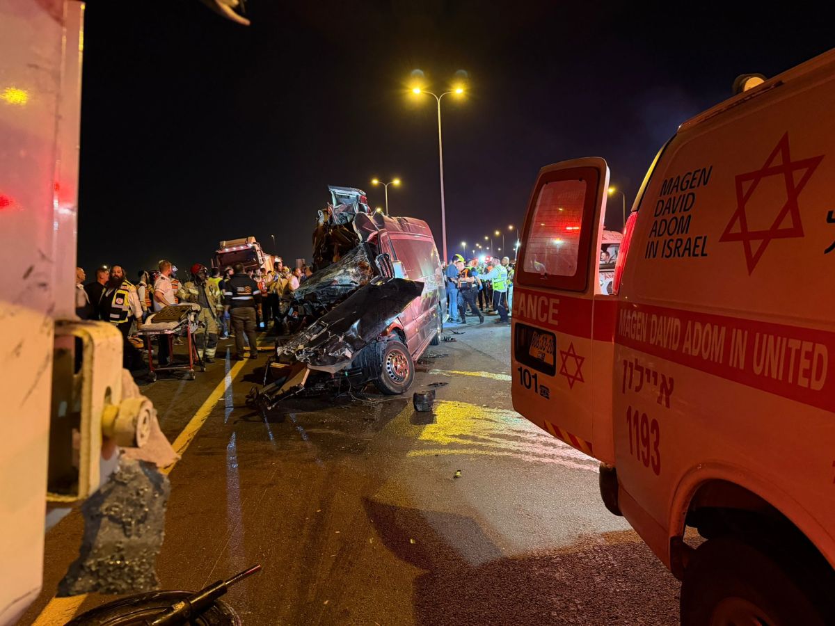 טרגדיה סמוך למחלף שורק: שני צעירים נהרגו בתאונת דרכים קטלנית