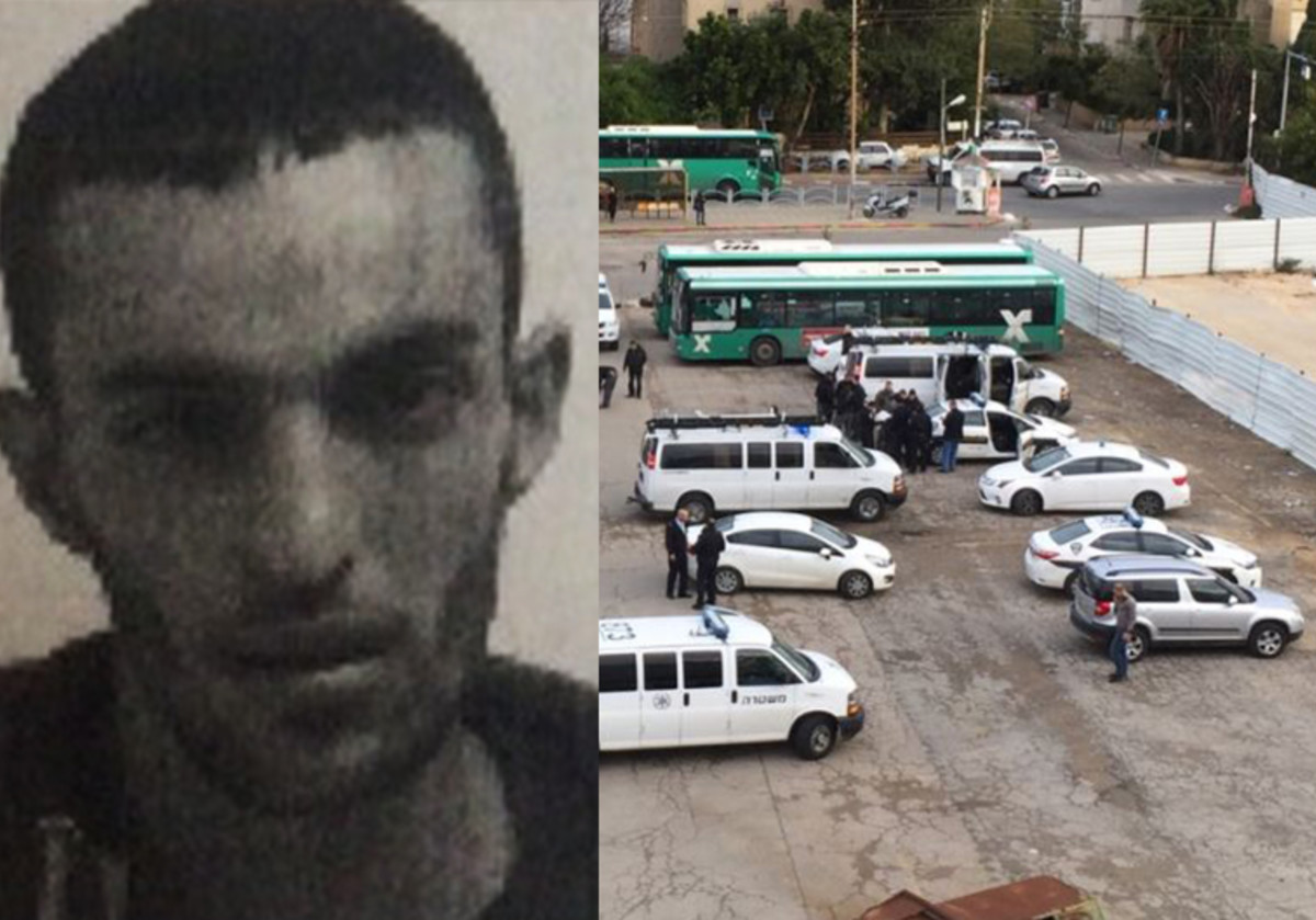המצוד בהרצליה הסתיים: כוחות הביטחון עצרו את החשוד הפלסטיני