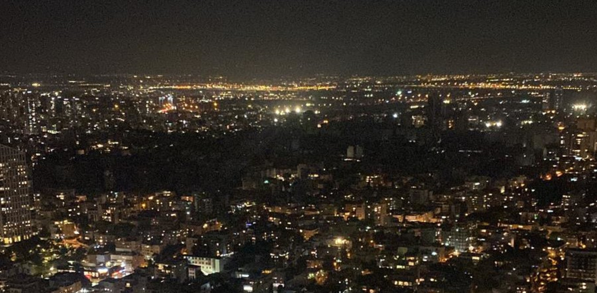 תרחיש האימים - עלטה בחלקים גדולים בישראל: 