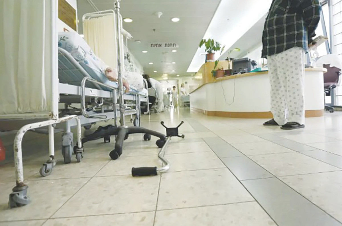 בית החולים הדסה בבית שמש סופג אירוע אלימות חמור וקשה