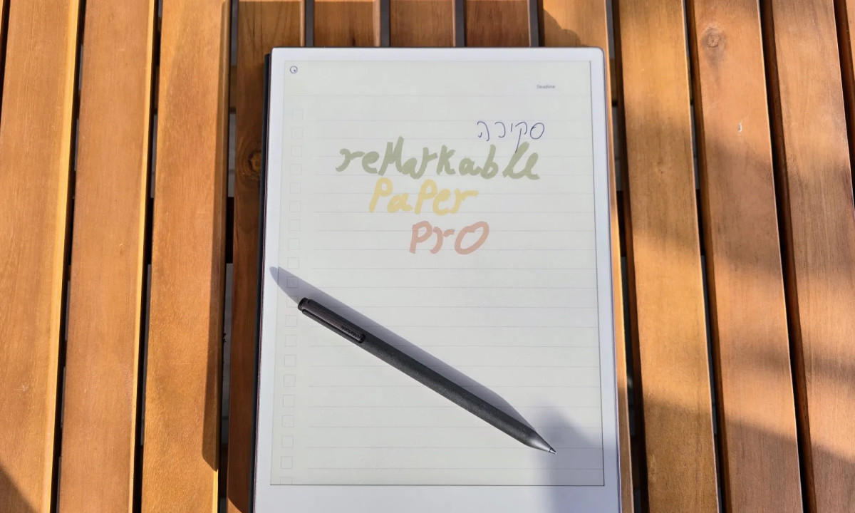 סקירה: reMarkable Paper Pro – המחברת החכמה הזאת, היא מה שאתם צריכים לסיכומים שלכם