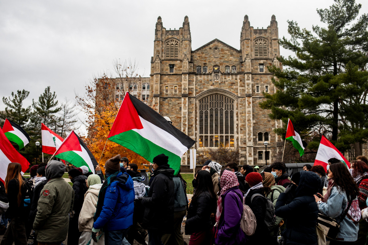 שבועיים אחרי הפיגוע בבית הכנסת: האיש שהצדיק את 7 באוקטובר בלב הפריימריז במישיגן