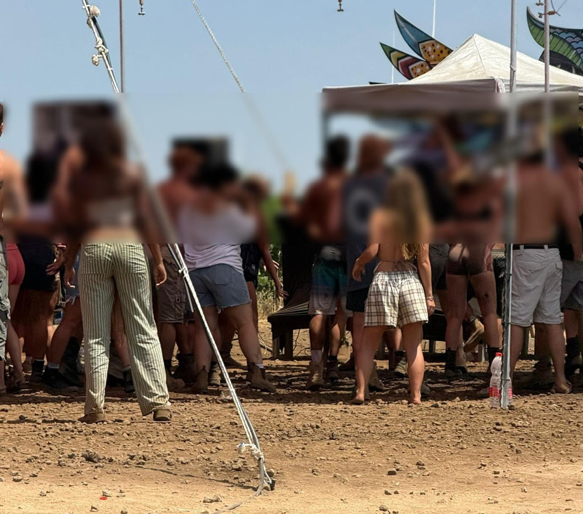 המשטרה רודפת אחר מסיבות טבע לא חוקיות: 