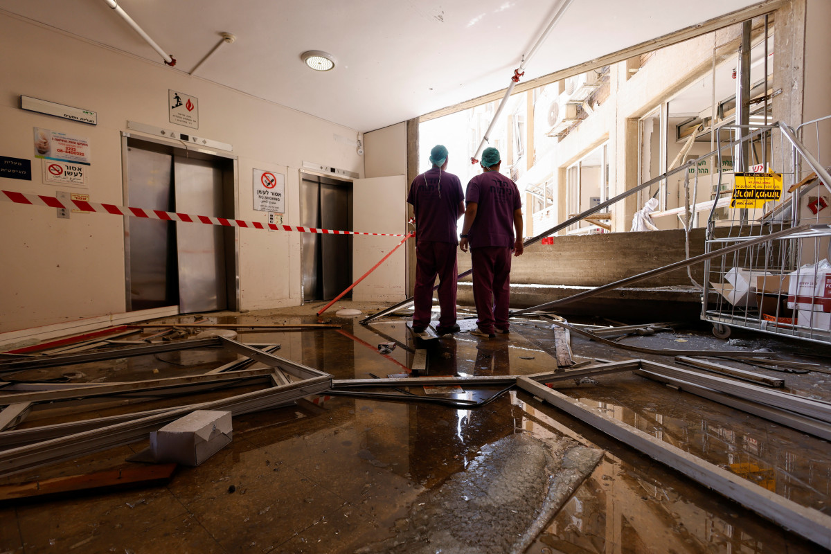 After the destruction from the Iranian missile: a new tower will be built at Soroka Hospital