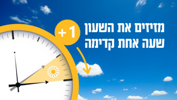 שעון קיץ 2026: מתי מזיזים את מחוגי השעון שעה אחת קדימה?