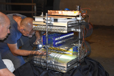 איור מתוך המחקר - המערכת שתמפה חללים תת-קרקעיים