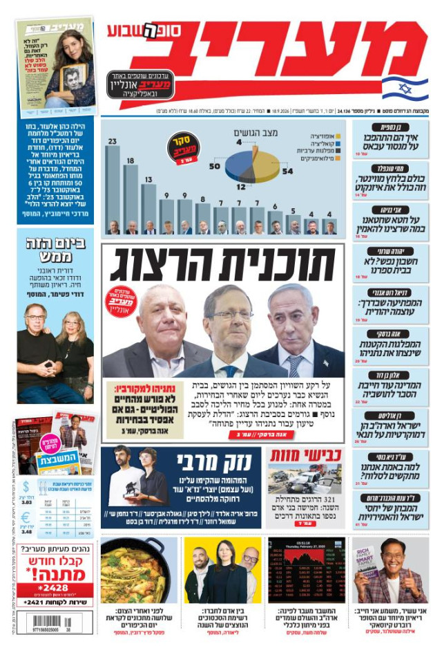 מעריב סוף השבוע
