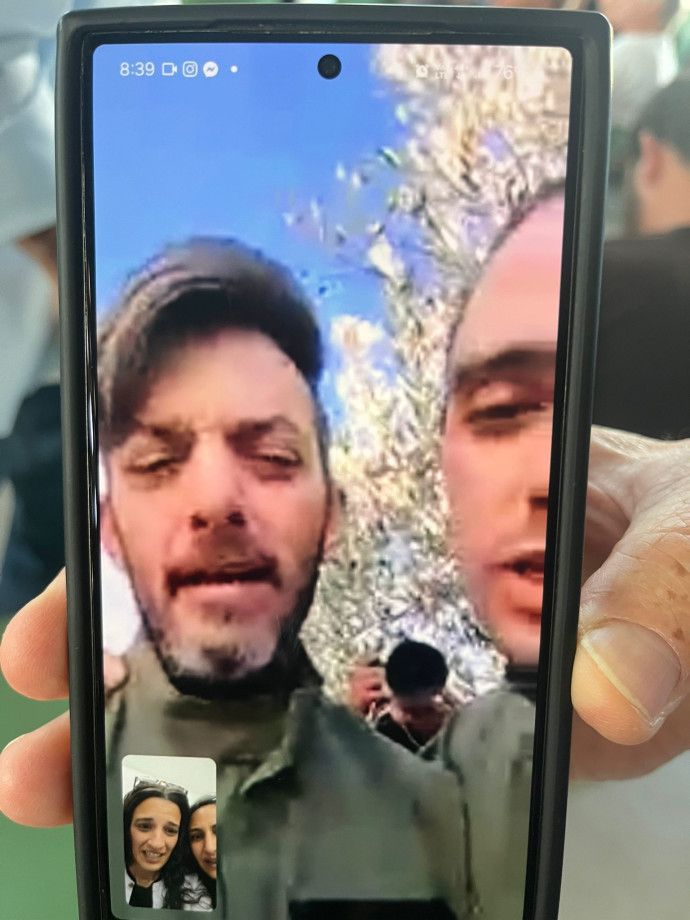 תיעוד ראשון של דוד ואריאל קוניו ברצועת עזה