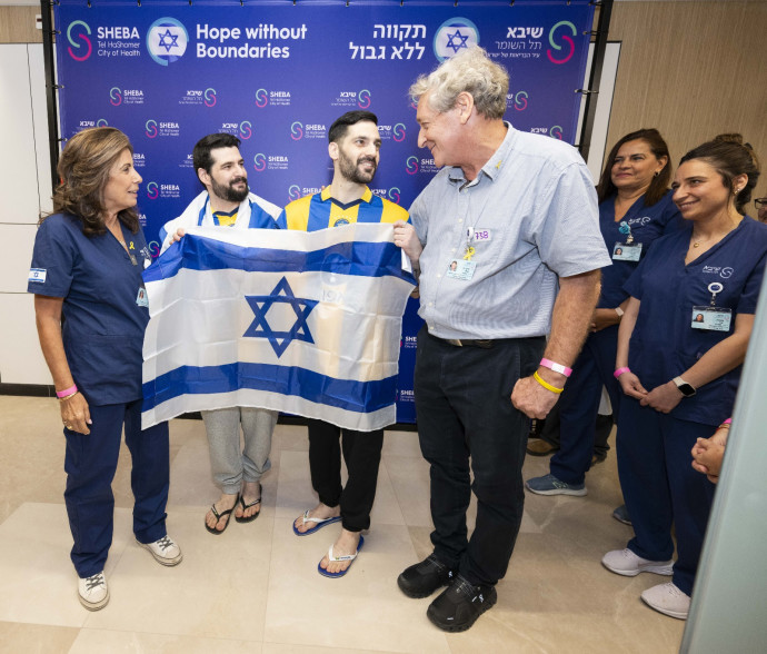 גלי וזיו ברמן בשיבא