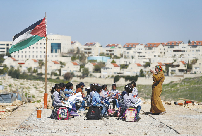 שיעור פלסטיני בשטח C (צילום: רויטרס)