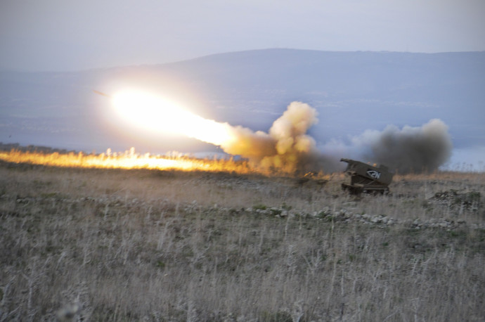 טילים מסוג MLRS בשימוש צה"ל