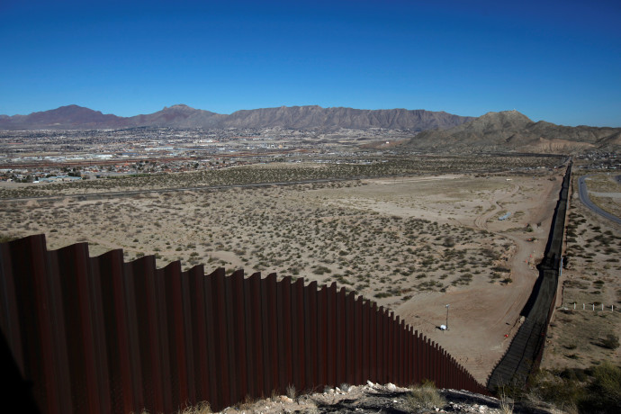 גבול ארה"ב מקסיקו (צילום: רויטרס)