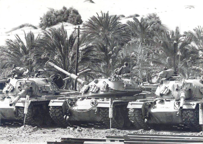 טנקים של גדוד 9 (צילום: אתר חטיבה 14)