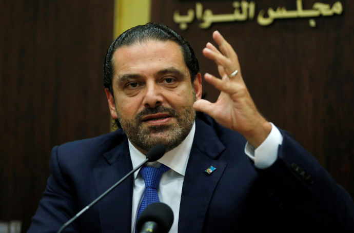 סעד אל חרירי ראש ממשלת לבנון המתפטר (צילום: רויטרס)