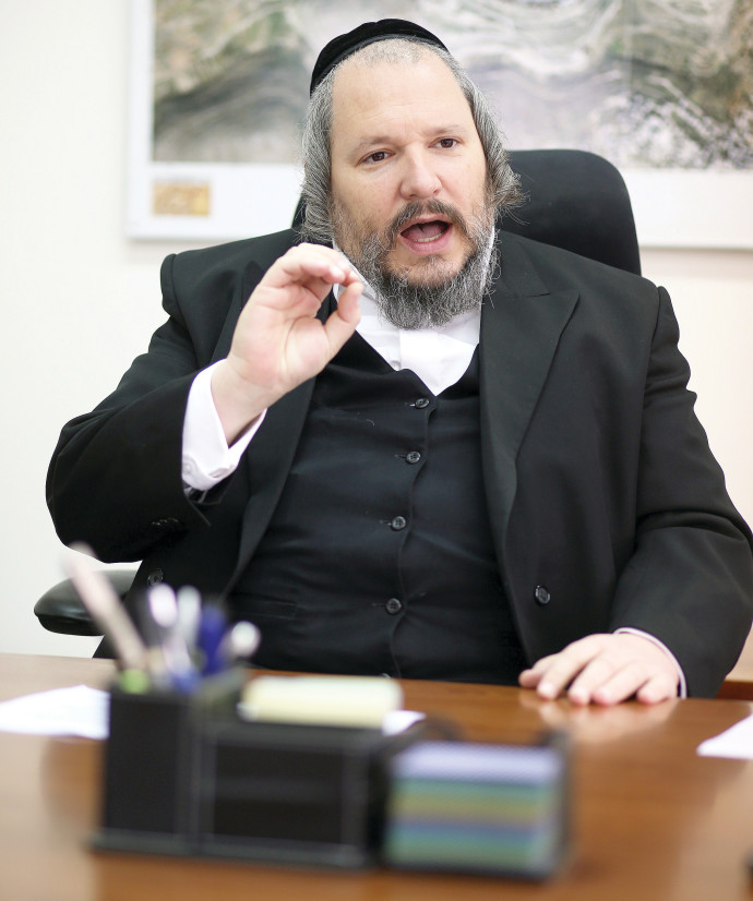 הרב מאיר רובינשטיין (צילום: אריאל בשור)