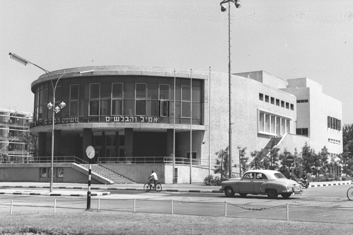 שנת 1962 הבימה (צילום: משה פרידן, לע"מ)