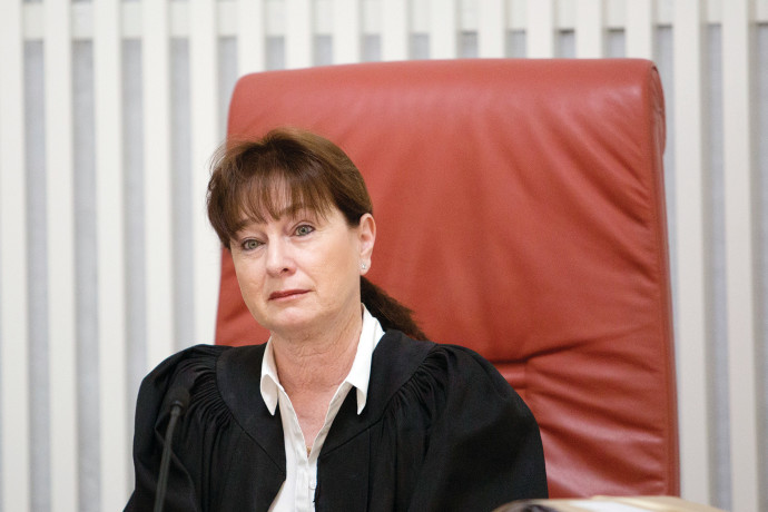 השופטת ענת ברון (צילום: נועם רבקין פנטון, פלאש 90)