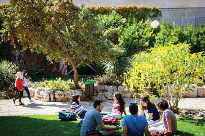 סטודנטים בישראל (צילום: מרים אלסטר, פלאש 90)