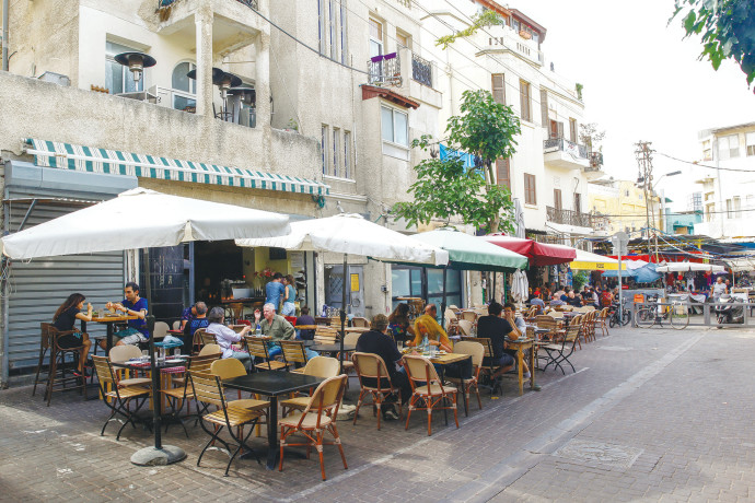 בתי קפה בתל אביב (צילום: צילום המחשה: סילמה קדר, פלאש 90)