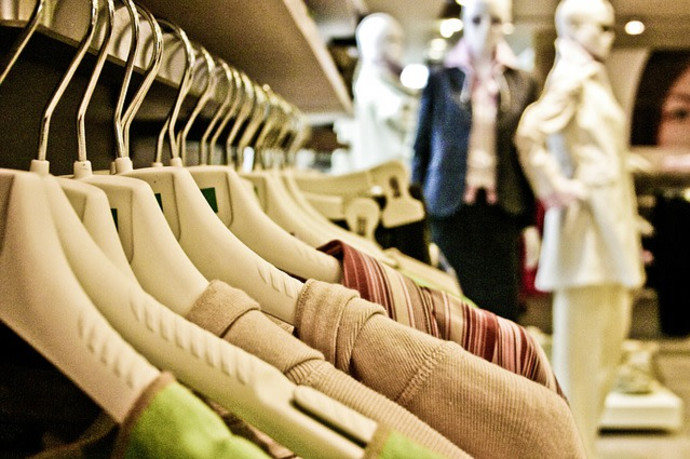 חנות בגדים (צילום: Pixabay)