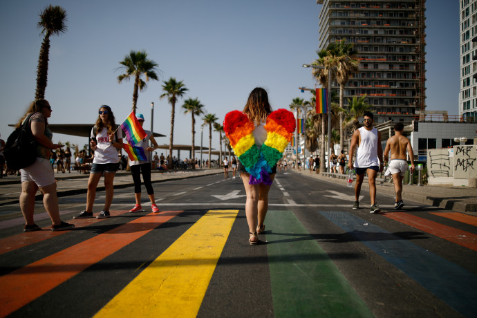 מצעד הגאווה בתל אביב (ארכיון), צילום: רויטרס