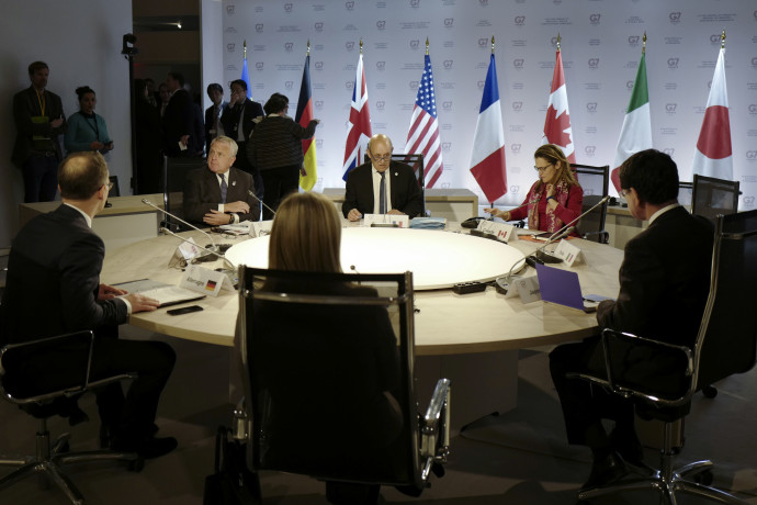 ועידת ה-G7 (צילום: רויטרס)