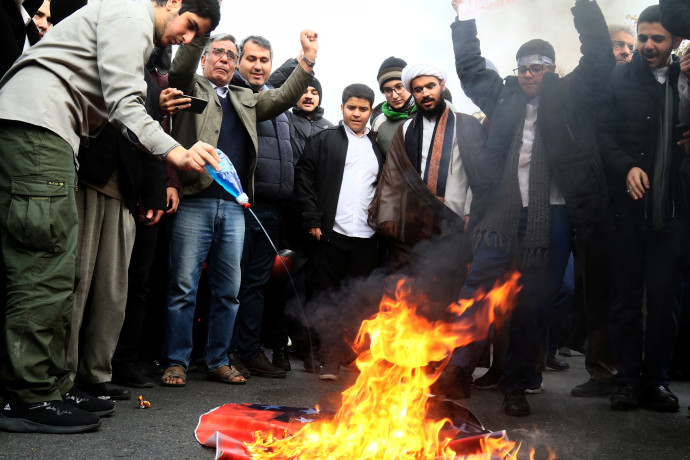 הפגנות המחאה באיראן (צילום: רויטרס)