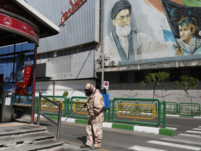 קורונה באיראן  (צילום: WANA (West Asia News Agency)/Ali Khara via REUTERS)