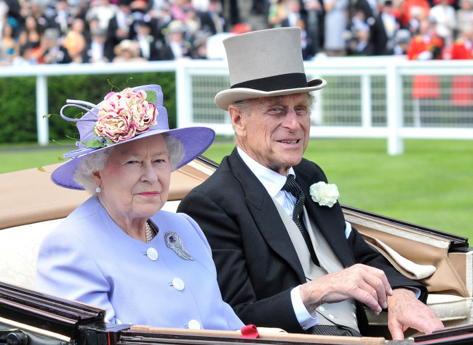 המלכה אליזבת, הנסיך פיליפ (צילום: Stuart Wilson/Getty Images)