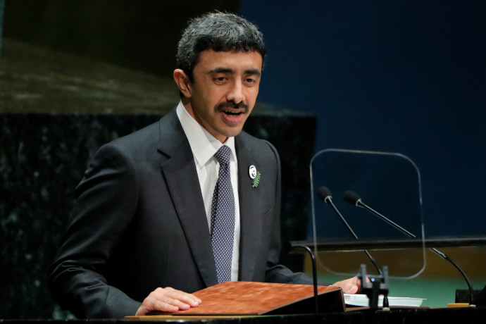 שר החוץ של איחוד האמירויות - עבדאללה בן זאיד (צילום: Reuters/BRENDAN MCDERMID)
