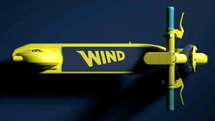 קורקינט של חברת Wind (צילום: יח"צ)