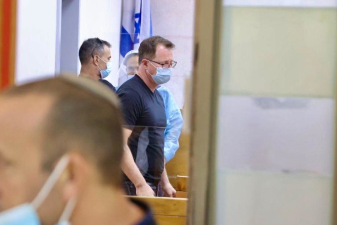 אמיר קליבנוב בבית המשפט  (צילום: אבשלום ששוני)