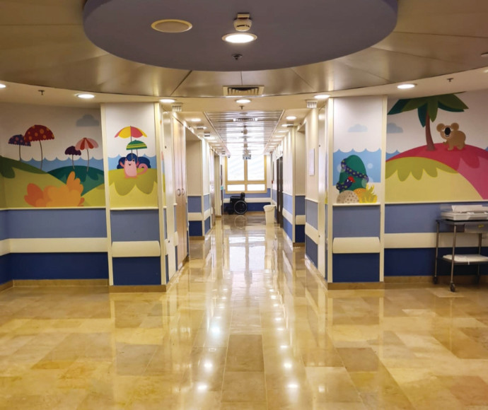 מחלקת קורונה ילדים, בית החולים שיבא (צילום: דוברות בית חולים שיבא)