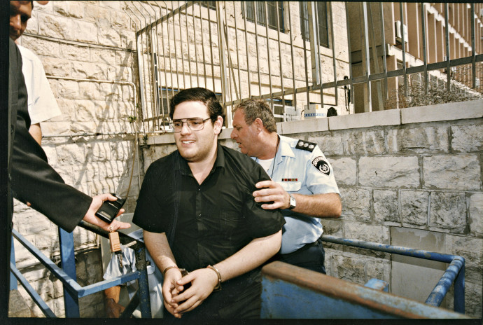 הראל הרשטיק מובא להארכת מעצר (צילום: יובל טל)