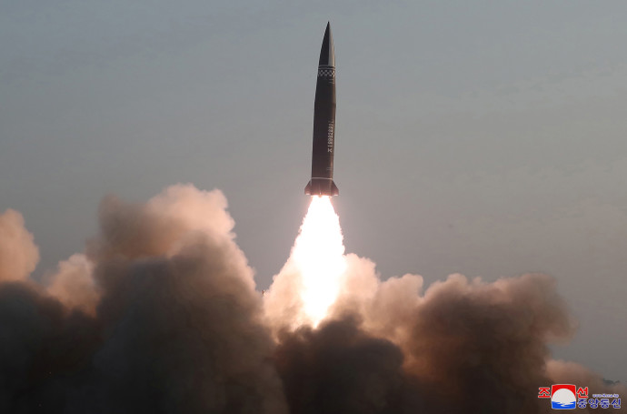 שיגור טיל בצפון קוריאה (צילום: רויטרס)