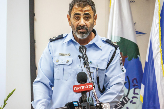 מפקד מחוז צפון במשטרה, שמעון לביא (צילום: פלאש 90)