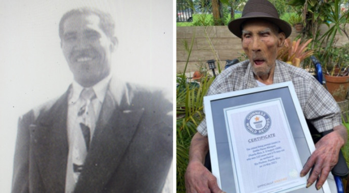 הגבר המבוגר ביותר בעולם (צילום: Guinness World Records)