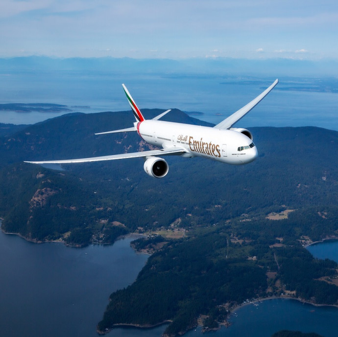 מטוס של חברת התעופה האמירתית Emirates (צילום: יח"צ Emirates)