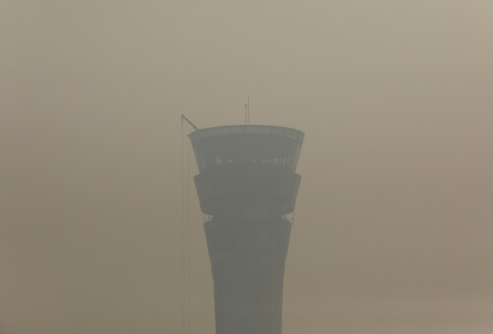 זיהום אוויר בהודו (צילום: REUTERS/Anushree Fadnavis)