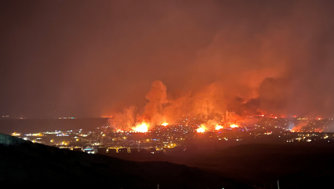 שריפות הענק בקולורדו (צילום: רויטרס)