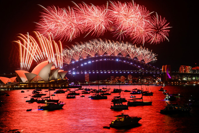 חגיגות השנה החדשה באוסטרליה (צילום: REUTERS/Jaimi Joy)