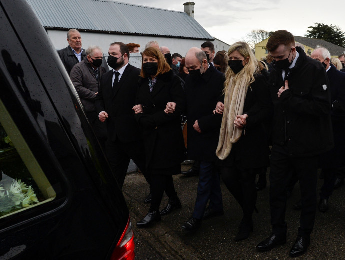 ההלוויה של אשלינג מרפי (צילום: REUTERS/Clodagh Kilcoyne)