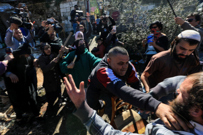 מהומות בשייח' ג'ראח (צילום: ג'מאל עוואד, פלאש 90)