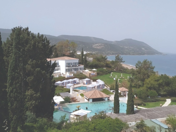 מלון Aanassa בקפריסין (צילום: אילנה שטוטלנד)