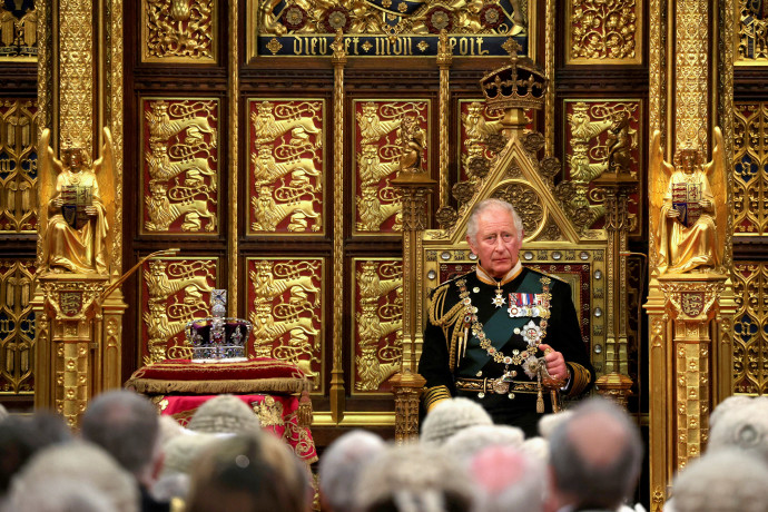 הנסיך צ'ארלס בטקס פתיחת מושב הפרלמנט (צילום: Dan Kitwood/Pool via REUTERS)