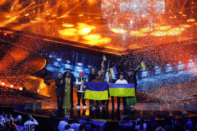 אוקראינה בגמר האירווזיון (צילום: רויטרס)