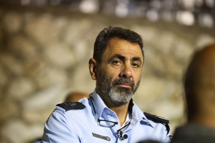 מפקד מחוז צפון במשטרה שמעון לביא (צילום: דוד כהן, פלאש 90)
