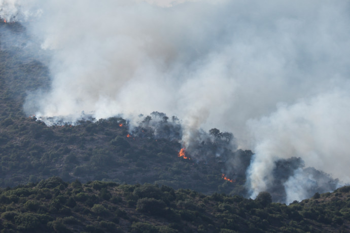 שריפות במערב ספרד (צילום: רויטרס)