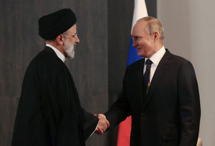 ולדימיר פוטין ואבראהים ראיסי, נשיא איראן